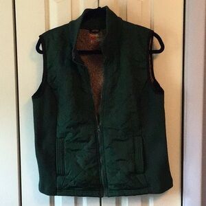 Green Quilted Vest